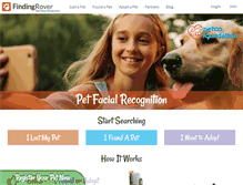 Tablet Screenshot of findingrover.com